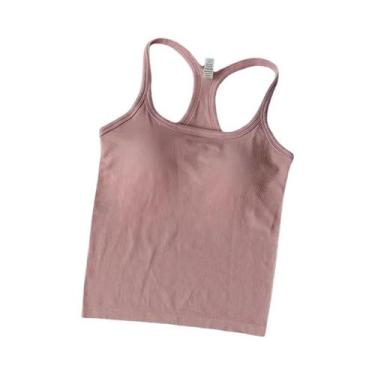 Imagem de Sutiã Esportivo Feminino À Prova De Choque, Acolchoado, Para Ioga, Pil