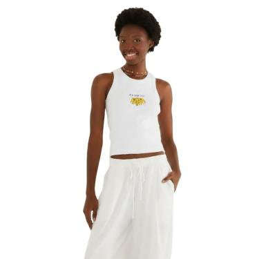 Imagem de Regata Farm Rio Bordada Banana-Feminino