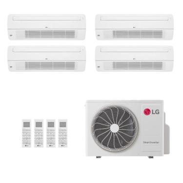 Imagem de Ar-Condicionado Multi Split Inverter LG 30.000 (3x Evap Cassete 1 Via 7.000 + 1x Evap Cassete 1 Via 18.000) Só Frio 220V