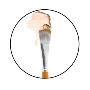 Imagem de Pincel Língua de Gato para Primer Brown Line 17 Klass Vough