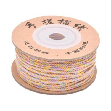 Imagem de Corda De Algodão Trançada De 3 Fios Para Macramê, Fio Para Miçangas, C