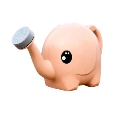 Imagem de Regador De Plástico De 2500ml Com Desenho De Elefante Fofo Para Crianç