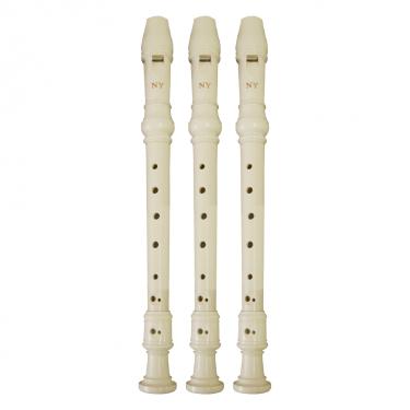 Imagem de Kit 3 Flautas Doce Germânica FL 20G New York