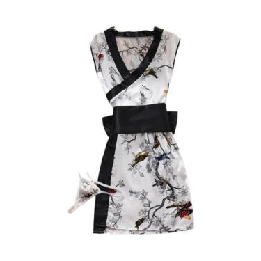 Imagem de Vestido De Noite Sem Mangas Em Renda Floral Para Mulheres, Com Tanga, 