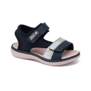 Imagem de Papete Klin Menina Jujuba Marinho Prata Leve E Confortável-Feminino