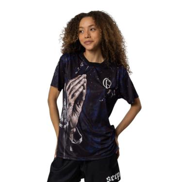 Imagem de Camiseta Feminina Corinthians Paixão e Loucura-Feminino