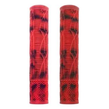 Imagem de Manopla BMX KPC-165 Bicolor Twist Importada para Bike, Vermelho