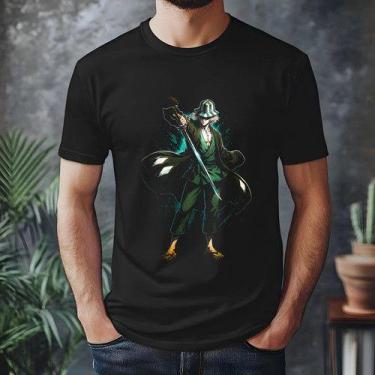 Imagem de Camiseta Anime Urahara Kisuke Serie Bleach 100% Algodão - NoBrand, Pre