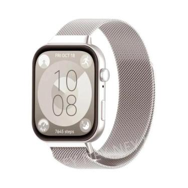 Imagem de Pulseira Magnética Milanese Para Huawei Watch FIT 4 Pro, Acessório De 