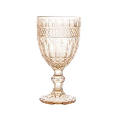 Imagem de Taça para Água Brand 320ml Âmbar Metalizado Vidro Wolff