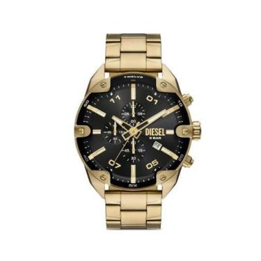 Imagem de Relógio Diesel Masculino Spiked em Aço Dourado DZ4678B1-Feminino
