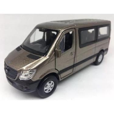 Imagem de Mercedes Benz Sprinter Traveliner Bege 1:38 - Welly