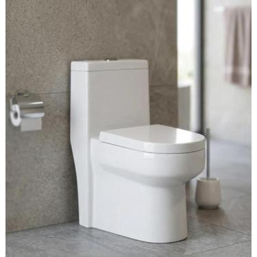 Imagem de Vaso Sanitário Monobloco Assento Soft Close EcoMaxDual Adamas ADM857