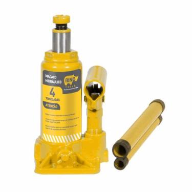 Imagem de Macaco Hidráulico Tipo Garrafa 04 Toneladas Manual Rino - RINO AGRO, A