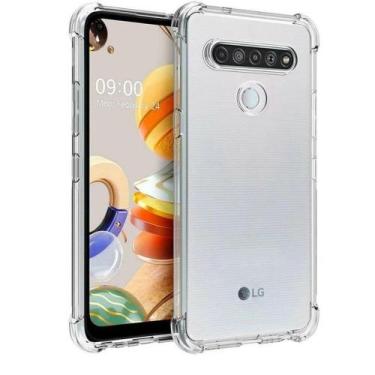 Imagem de Capinha Silicone Antichoque + Película Vidro 3D para LG K41S - POP SHO