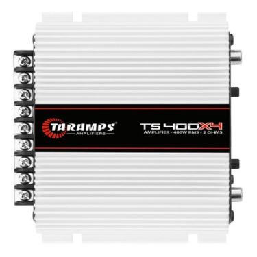 Imagem de Modulo Taramps Ts-400 X4 Canais 400 Rms Amplificador Digital Ts400