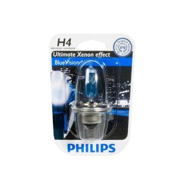 Imagem de Lâmpada Super Branca Blue Vision H4 Philips (Unitário)