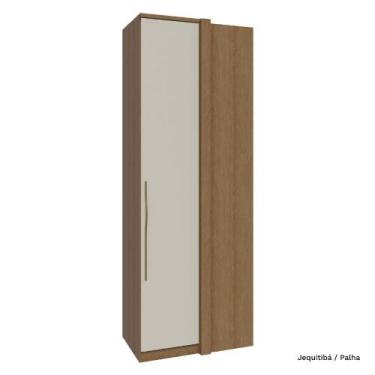 Imagem de Guarda Roupa Modulado 01 Porta Deslizante 245cm Canto Reto Setiba - Mó
