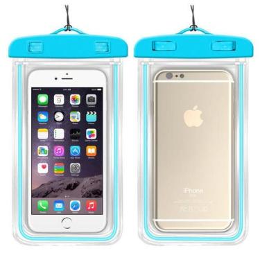 Imagem de Capa Capinha Bolsa Para Celular A Prova D Água Impermeável Universal W