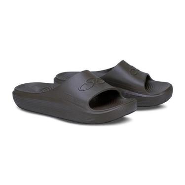 Imagem de Chinelo Masculino Olympikus Sereno preto, 39/40, Preto