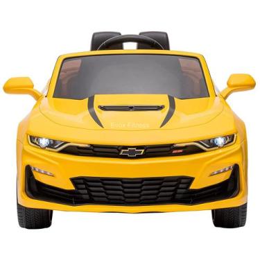 Imagem de Carro Eletrico Infantil Camaro SS 12V controle - Amarelo - Chevrolet