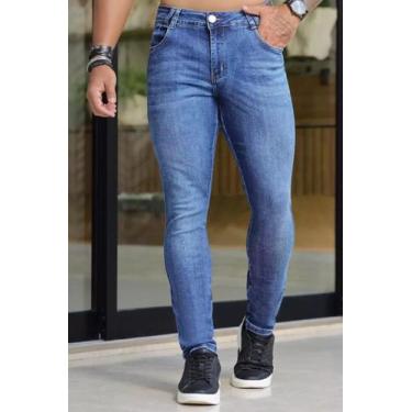 Imagem de Calça Masculina Pitbull Lançamento Ref 88177 - Pit Bull Jeans, Azul, 4
