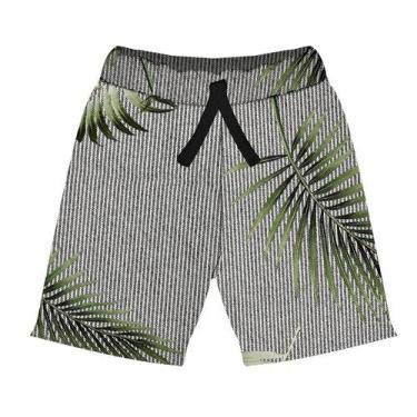 Imagem de Bermuda Masculina Infantil Estampada Nº 1 Ao 3 Trick Nick, 1, Preto