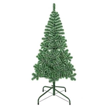 Imagem de Árvore de Natal Pinheiro Nevada 1,2m 1,5m 1,8m Tradicional Decoração N