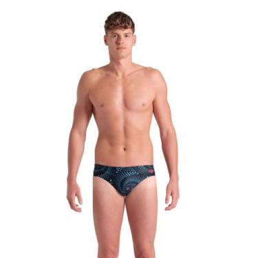 Imagem de Sunga Arena Fireflow Swim - Adulto, 40 US, Preto, Azul