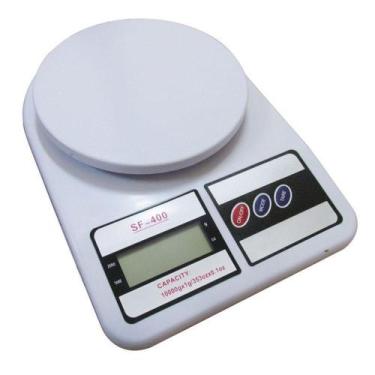 Imagem de Balança para Cozinha Digital 10Kg Divão de 1grama SF-400 - Pdo