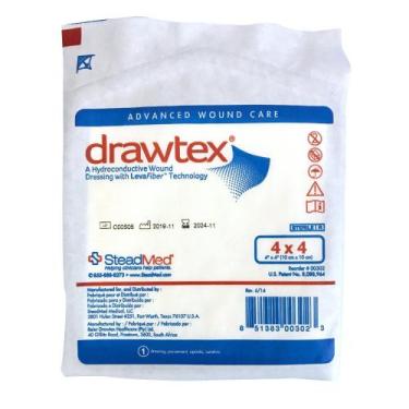 Imagem de Curativo para feridas STEADMED Drawtex 10 x 10 cm estéril - STEADMED M