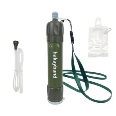 Imagem de Filtro de água Straw Hakayband Outdoor Mini para acampar e caminhar