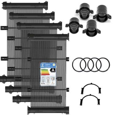 Imagem de Kit Aquecimento Solar Piscina TekSol-30 04 Placas Até 6000L KS Aquecedores
