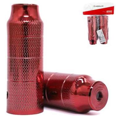 Imagem de Pé de Apoio Bicicleta Pezinho Manobra Trolha Xadrez Vermelho - Absolut