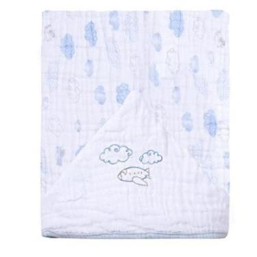 Imagem de Toalha de Banho Bebê Bordada 90 cm x 75 cm - Papi, Avião
