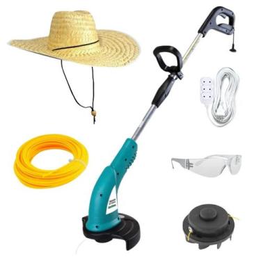 Imagem de Aparador De Grama Bipartido 1500w Gam1500bp Com Kit Acessórios - Garth