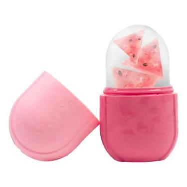Imagem de Compressa de Gelo Facial Massageador Silicone Cubo de Gelo - Dexin