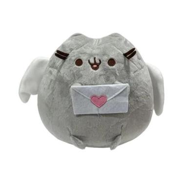Imagem de Brinquedo De Pelúcia Kawaii De 15CM, Gato Anjo, Boneco De Animal Em De
