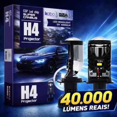 Imagem de Lâmpada Led Projetor Moto H4 36w Laser Super Forte 20.000lm - BrilhoCa