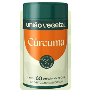 Imagem de Cúrcuma 100 Pura Com 130mg De Curcumina  Antiinflamatória - UNIAO VEGE