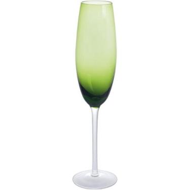 Imagem de Taças Opus Home&Co 26x6x6cm Vidro Verde 230ml 2pçs Bebidas Água Suco e