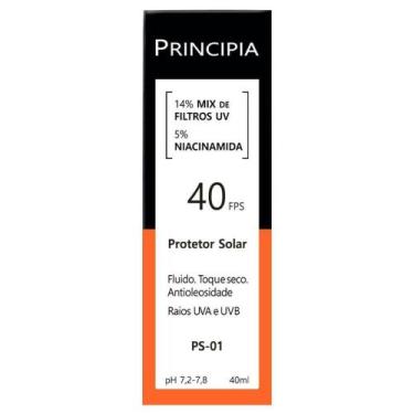 Imagem de Protetor Solar Facial Principia FPS40 PS-01 40ml