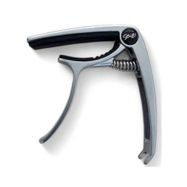 Imagem de Capotraste Para Violão E Guitarra Seizi Guitar Capo Gray
