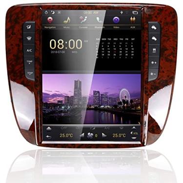 Imagem de Toeeklsa Sistema Android 9 PX6 Rádio de carro para Chevrolet GMC 2007-2012 12,1 polegadas Tesla Style Touch Screen Video Multimídia Android Auto sem fio Apple Carplay Navegação GPS Carro estéreo Bluetooth