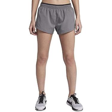 Imagem de Nike Women's Elevate 3" Running Shorts (Medium) Gunsmoke/Black