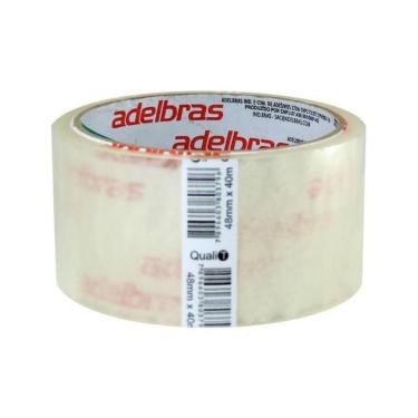 Imagem de Kit 4 Fitas Adesivas Pvc 40M X 48Mm Embalagem Caixa Papelão