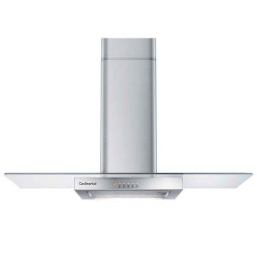 Imagem de Coifa de Parede Continental 90cm Inox Glass - CC9VX