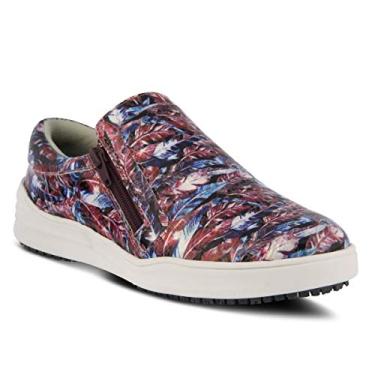 Imagem de Spring Step Professional Clog feminino Whispie-Plume, Bordeaux Multi, 5.5