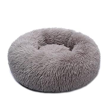 Imagem de Camas de cachorro cama de cachorro calmante donut fofo cama de gato donut redonda donut cama para animais de estimação para gatos e cães pequenos aconchegante macio interior gato cama almofada para animais de estimação, 13, XXL