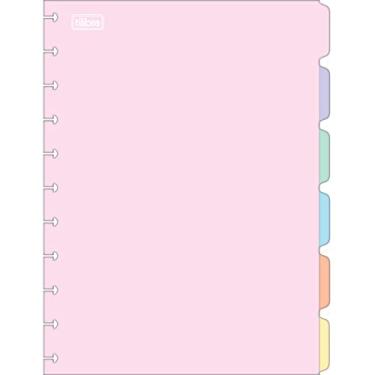 Imagem de Tilibra - Divisórias Para Tilidisco Universitário Académie Pastel
